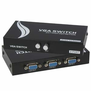 VGA 2-way Manual Switch Box