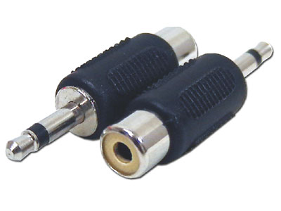 3.5mm Mono Male to RCA Female Adapter