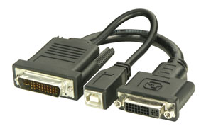DVI + USB to P&D (M1-DA,EVC) Adapter