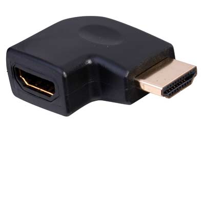 Image of HDMI Right-Angle Vertical Flat Right