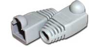 GRAY RJ45 Snagless Cable Boot - 50pk