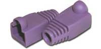 PURPLE RJ45 Snagless Cable Boot-50pk