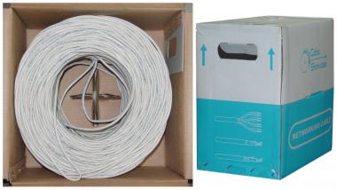 1000 ft.CAT5E WHITE Stranded Patch Cable
