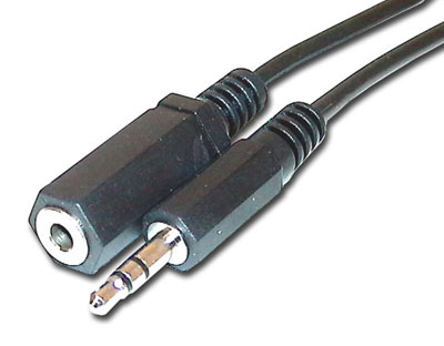 6 ft. 3.5mm(1/8")M/F Stereo Extension