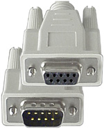 10 ft. DB9 M/F Null Modem Cable