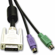 10 ft.  DVI-D Dual Link KVM Cable