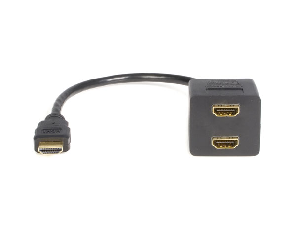 1 ft. HDMI Male to (2) HDMI Females