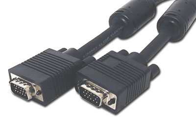 75 ft HD15 Male/Male UXGA Monitor Cable