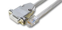 3 ft. T1 RJ45 to DB15F- Crossover