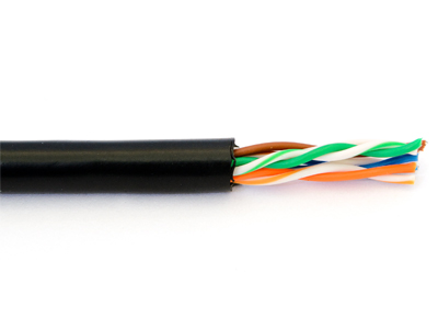 Image of CAT5-E BLACK Stranded UTP Patch Cable