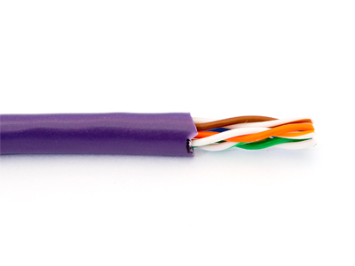 CAT5E PURPLE Stranded UTP Patch Cable