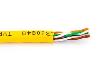 CAT5E YELLOW Stranded UTP Patch Cable