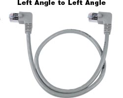 2 ft. CAT6 L Angle to L Angle-Shielded