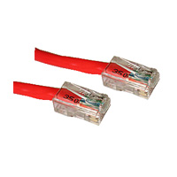 15 ft. RED CAT5E UTP Cable - Non Booted