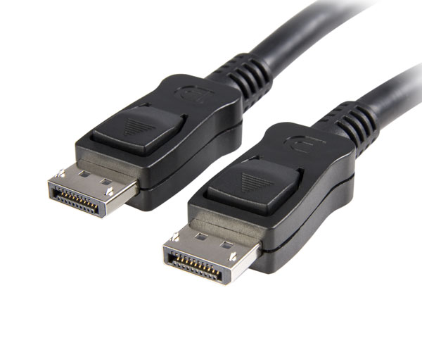 15 ft Display Port Male/Male Cable-BLACK