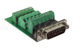 DB15 Male Field Termination Connector