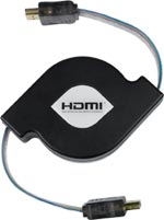 3 ft. HDMI Retractable Cable