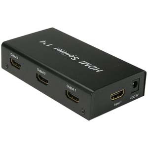 4-Way HDMI Splitter (1-in/4-out)