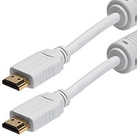 Image of 10 ft. High-Speed HDMI w/Ferrites-WHITE