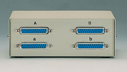DB25 2-way Crossover Switch