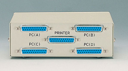IEEE-1284 4-way Manual Switch Box