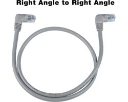 9 ft. CAT6 Right Angle to Right Angle