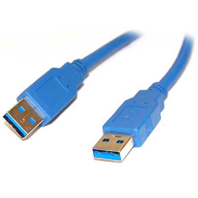 10 ft.USB 3.0 Type A Male to Type A Male