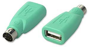 USB A Male to PS/2 Female Mouse Adapter