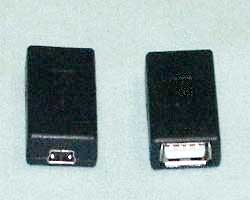 USB 2.0 A Female to MiniB 5-pin Female