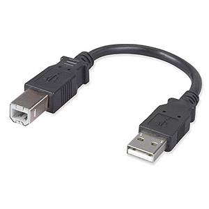 7.5 inch USB 2.0 A/B Male/Male