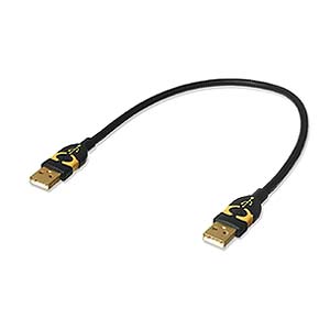 12 inch USB 2.0 A/A Male/Male Cable