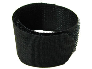 3/4" x 6" Black Velcro Cable Tie