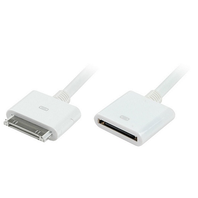 2 ft iPod Male to Female Extension Cable